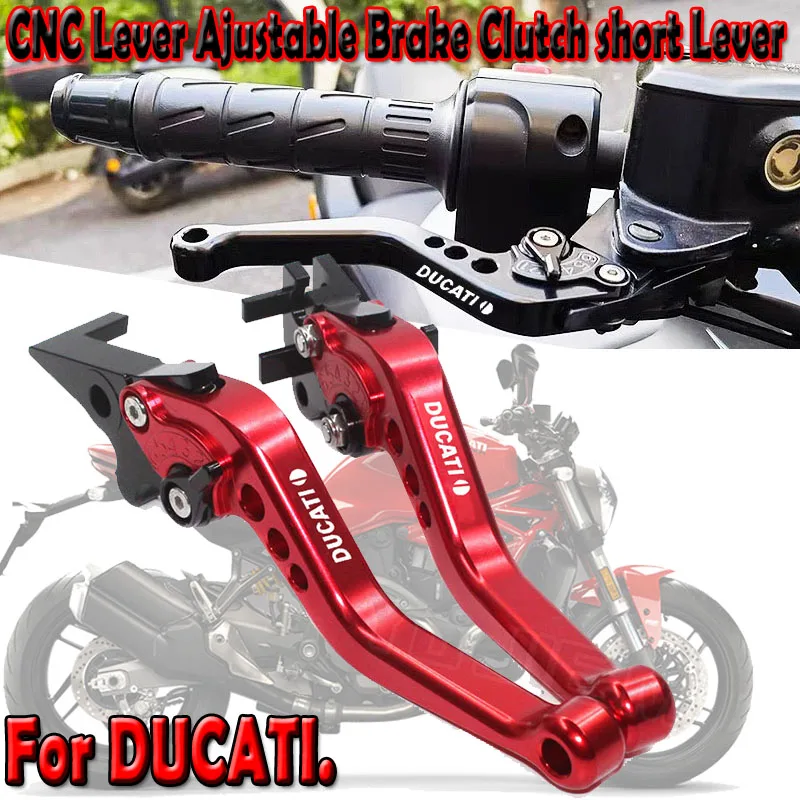 

For DUCATI 795 696 796 620 400 MONSTER 620MTS Clutch Lever Brake Lever Ajustable Brake Clutch short Lever