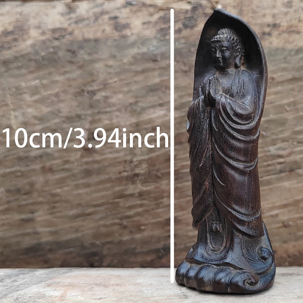 Estátua de Buda Zen em Madeira - Home Decor Zen Style avaliação e preço