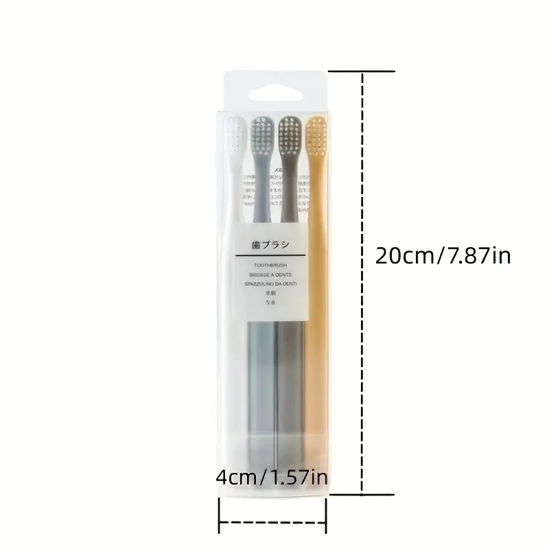 12pc Elegant Japanese-Inspired Toothbrush Set: Soft Bristles, CompactHead for Adults -Gentle, Effective, & Disposable