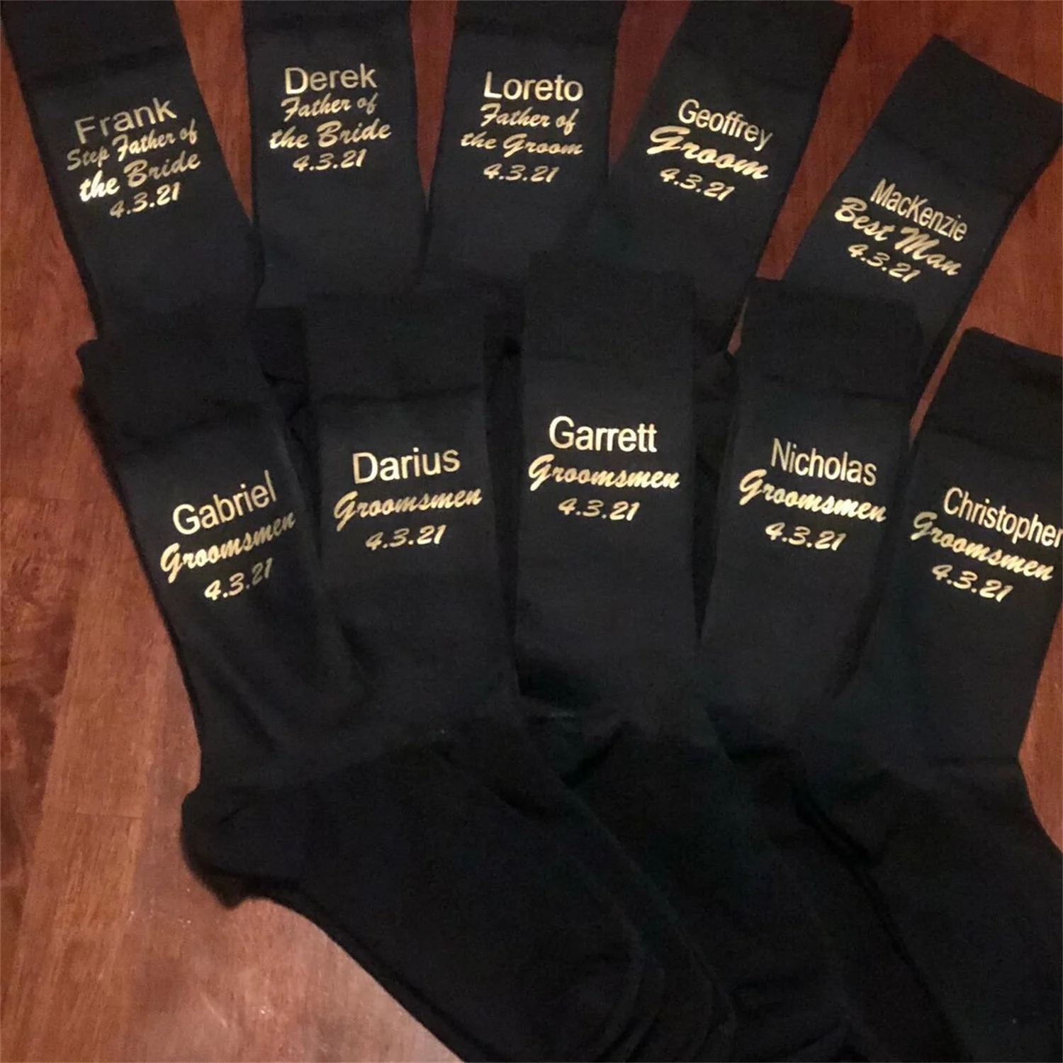 SocksTeam Novio, Calcetines de novio, Padre del novio, Calcetines de padrino de boda, Regalos de novio. Los mejores calcetines para hombre, calcetines para Team Groom