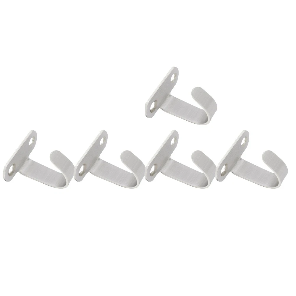 5PCS Ceiling Hooks For Hanging Ornament Hooks Top Hangers For Plant Cloth Curtain Hook Hanging Lantern T-shaped Top Hanging