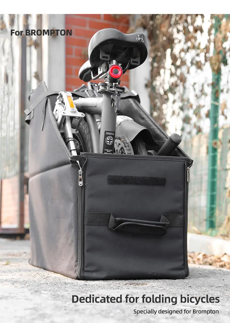 Tragbare Faltrad Lagerung Box Für Brompton Staubdicht Wasserdichte Box Auto Stamm Transport Lagerung Box – Detail 4