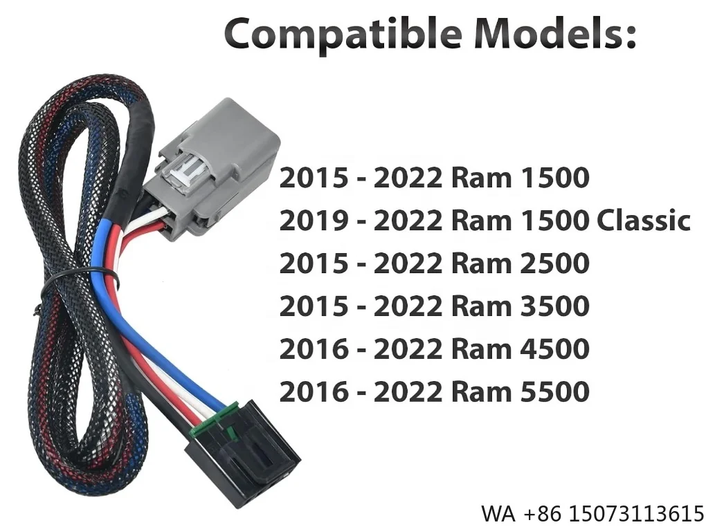 

3021P Brake Control Wiring Harness Adapter for Ram Classic 2015-2022 31 Inches