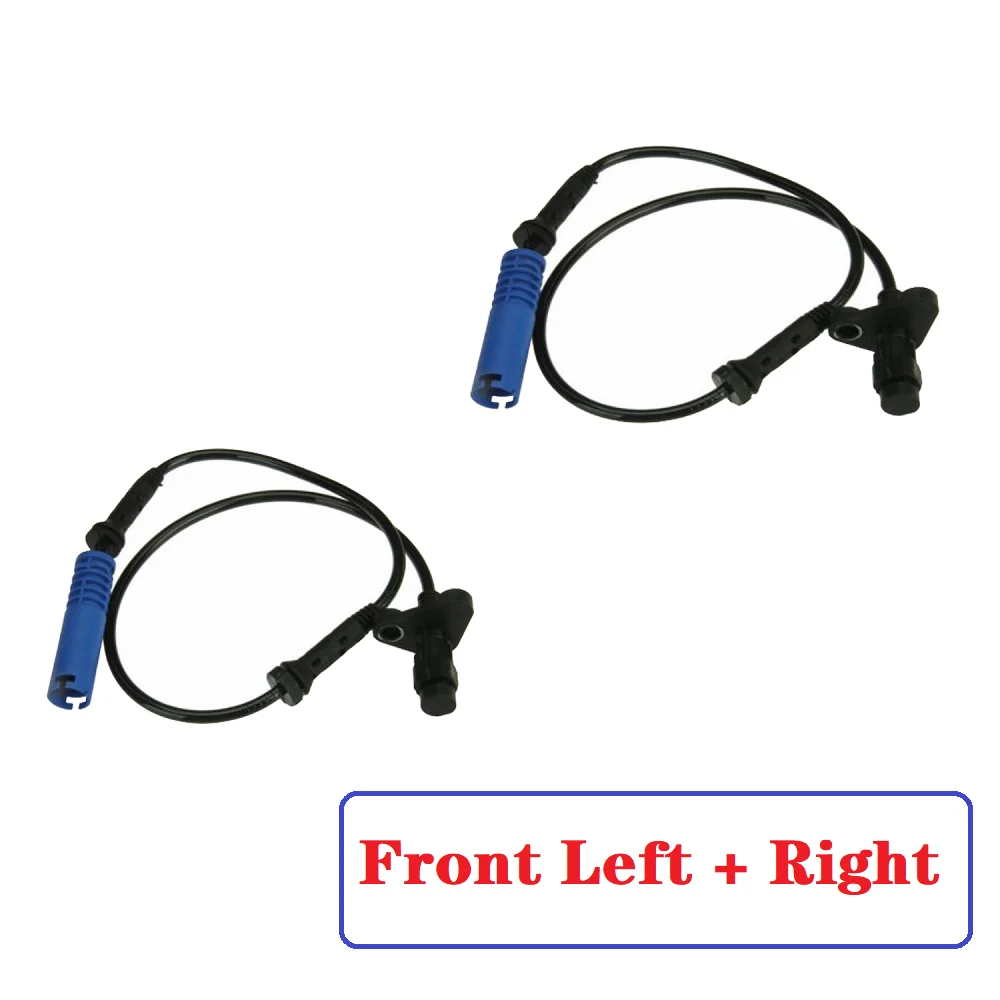 2 X Abs Wheel Speed Sensor Front Left&Right for BMW 525i 528i 530i 540i M5 34526756375, 34520025723, 34521165534