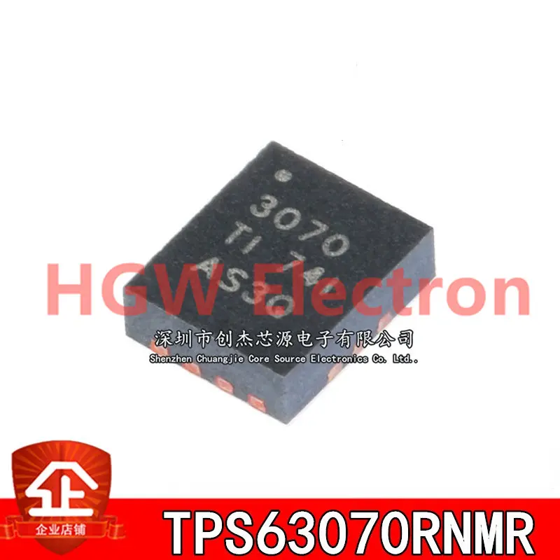 

10pcs New and original TPS63070RNMR Screen printing:3070 VQFN-15 Buck - boost converter chip TPS63070RNMR VQFN15 3070