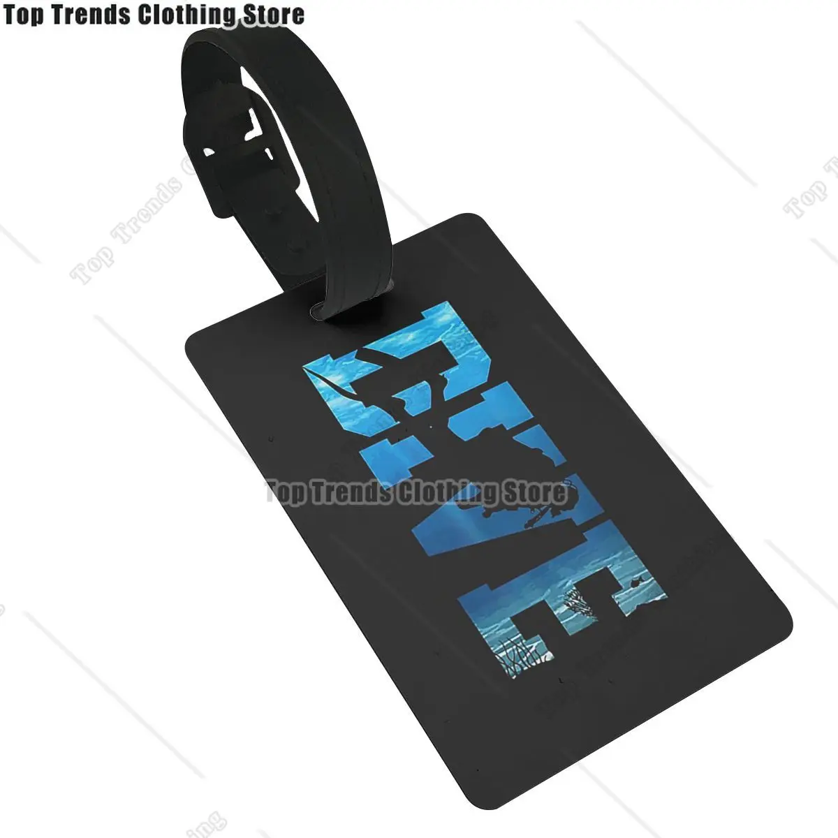 

Подарочные багажные бирки для подводного плавания с аквалангом, аксессуары для чемодана, дорожная бирка для багажа, портативный держатель для этикеток, идентификационное имя