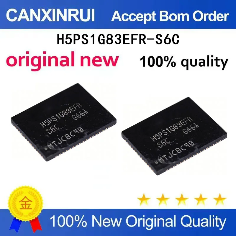 

(5-100 Pieces) New original H5PS1G83EFR-S6C H5PS1G83EFR BGA flash chip IC