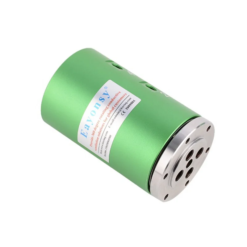 4 In 4 Out Through Various/Fluid Rotary Joint Threaded G1/8 Good Sealing Performance Stainless Steel/ Aluminum Alloy