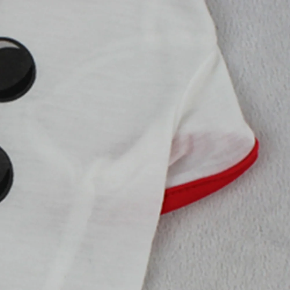 

Christmas Dog Clothes Snowman Design Puppy Holiday Outfit Pet Party Clothes Size L Cute Pet Shirt for Special Occasion