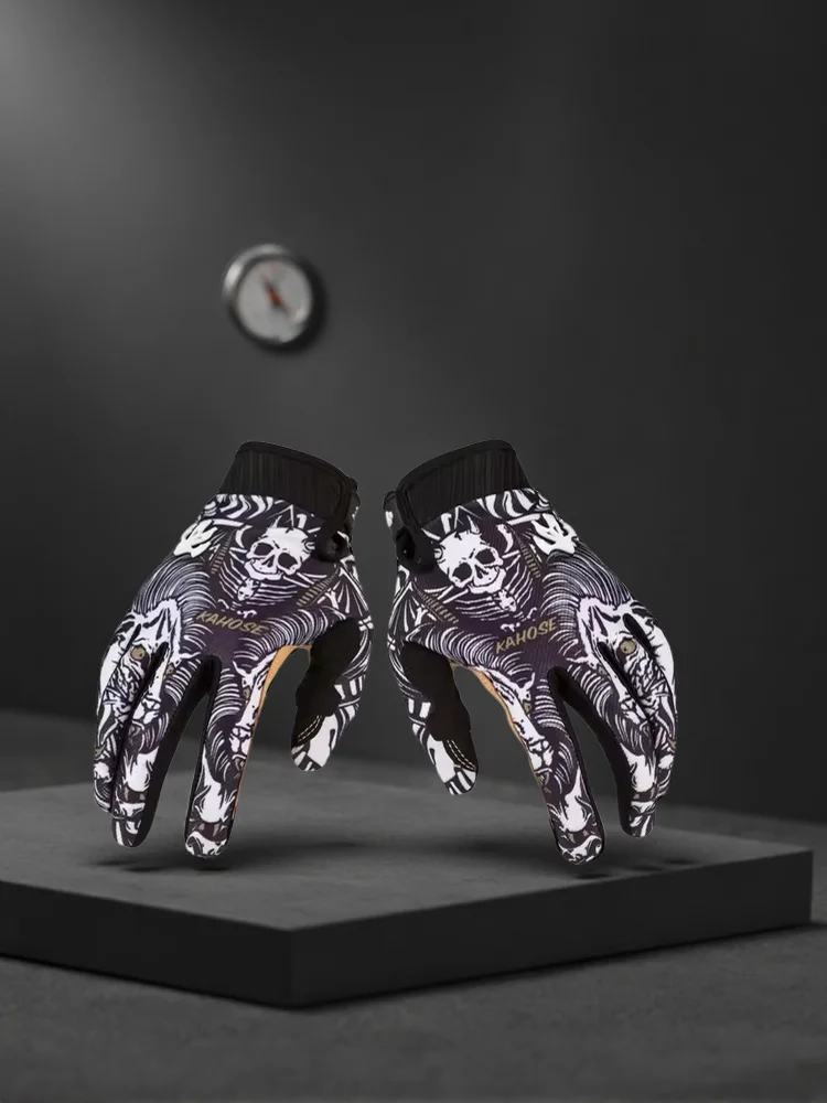 AliExpress NONE Motocross Gloves MX BMX DH Dirt Bike Guantes Enduro Mountain Bicycle Off-road Luvas MTB DH Race Motocross Cycling Guants gloves