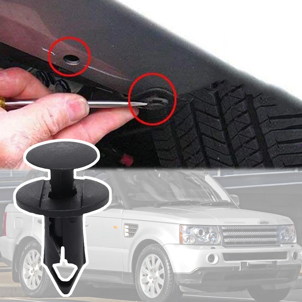 

For Land Rover Range Rover Sport L320 2005 - 2013 Mud Guard Engine Under Shelf Undertray Clips Body Lining Carpet Fixing Rivets
