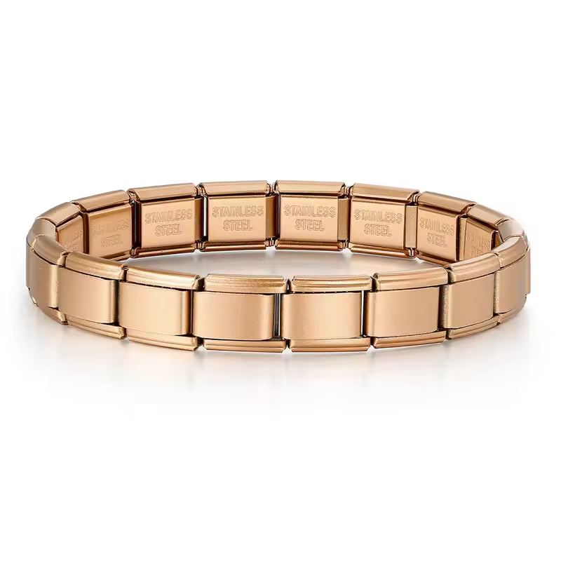 2025 New Men and Women Starry Colors 18 Pieces Italian Charm Fit 9mm Stainless Steel Modular Bracelet Wholesale Jewelry - Image 15