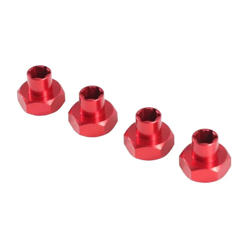 Aluminum Alloy 5mm to 12mm Hex Wheel Hub Adapter Conversion for WPL D12 D14 1/10 MN model D90 MN82 MN99s MN78 Wheels on WPL