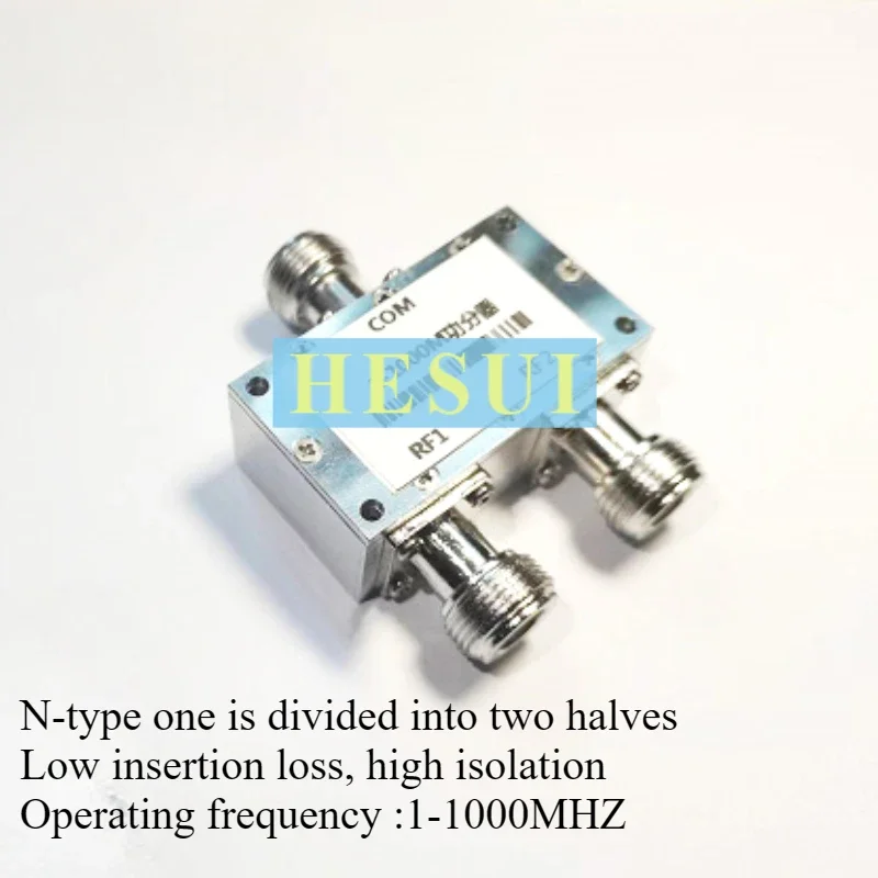 

N-type power divider 1-1000M one-point two-point combiner 433M