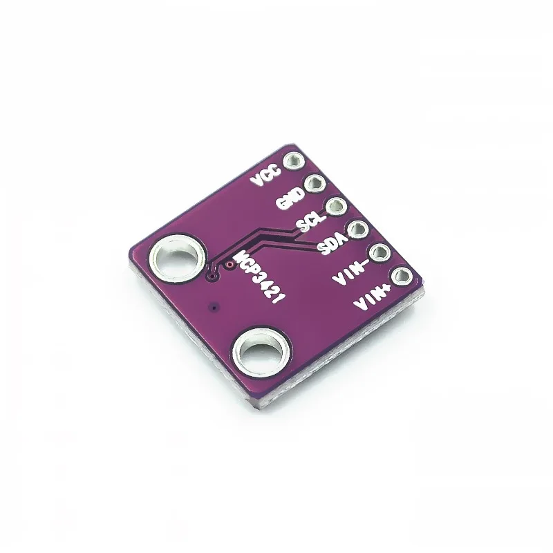 

2Pcs MCP3421 ADC Breakout Board I2C Interface Delta Sigma Analog To Digital Converter Evaluation Module