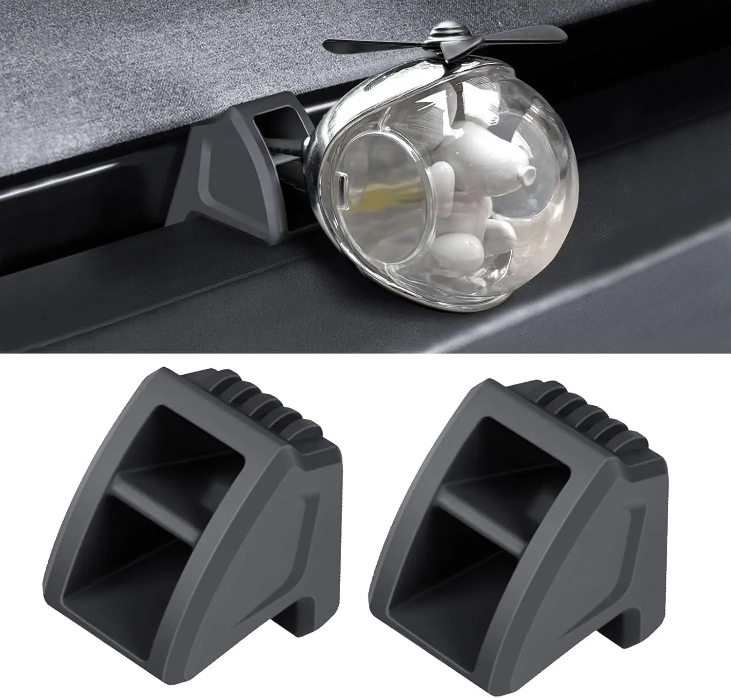 

Premium Car Air Freshener Vent Clip Holder For 2025-2026 Tesla Model Y Juniper Launch 2024-2026 Tesla Model 3 Highland 1/2Pcs