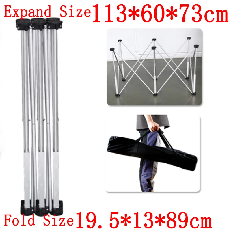 

6 Legs Cutting Saw Table Bracket With Carry Bag Aluminum alloy Material Expandable Flexible Convenient Storage Woodworking Tools