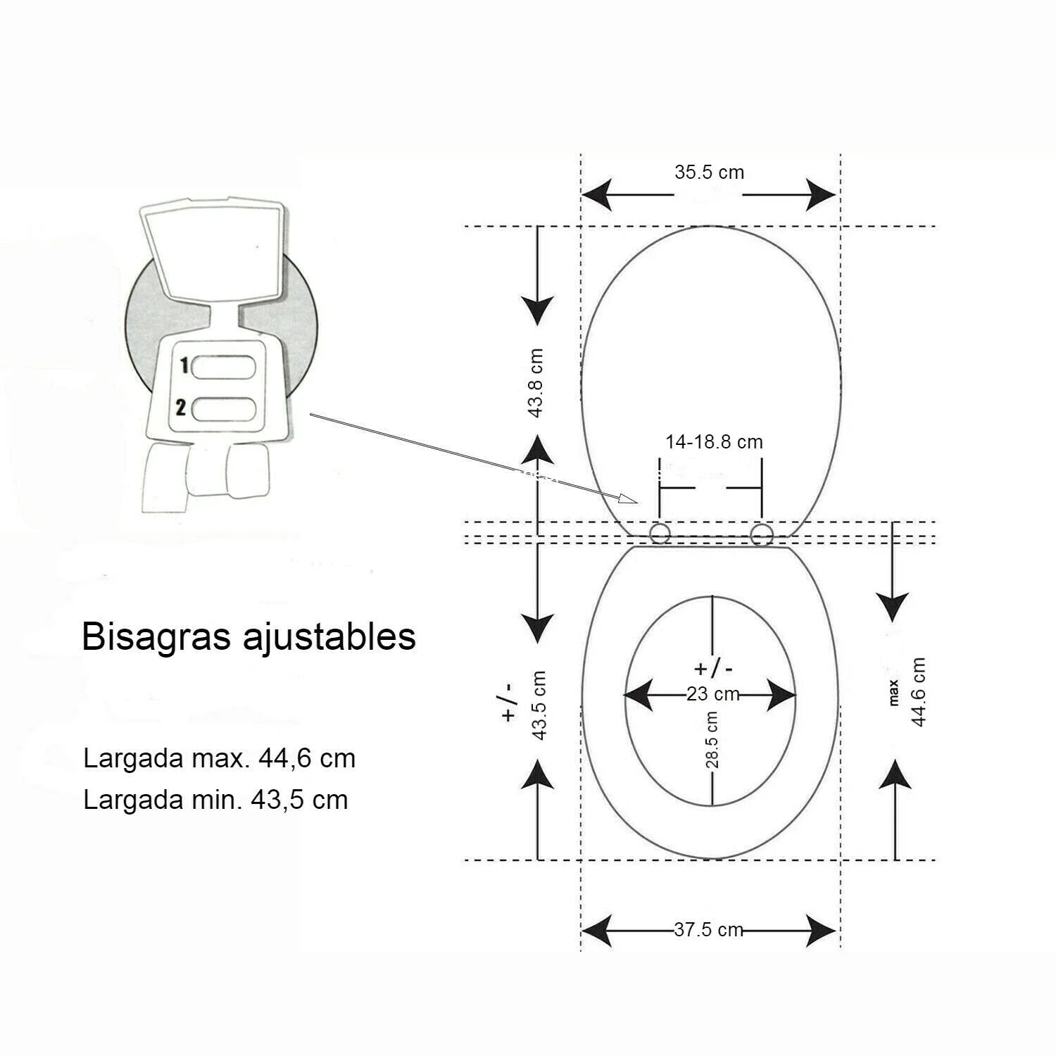 Tendance - vater cover toilet seat toilet lid, bathroom toilet seat cover