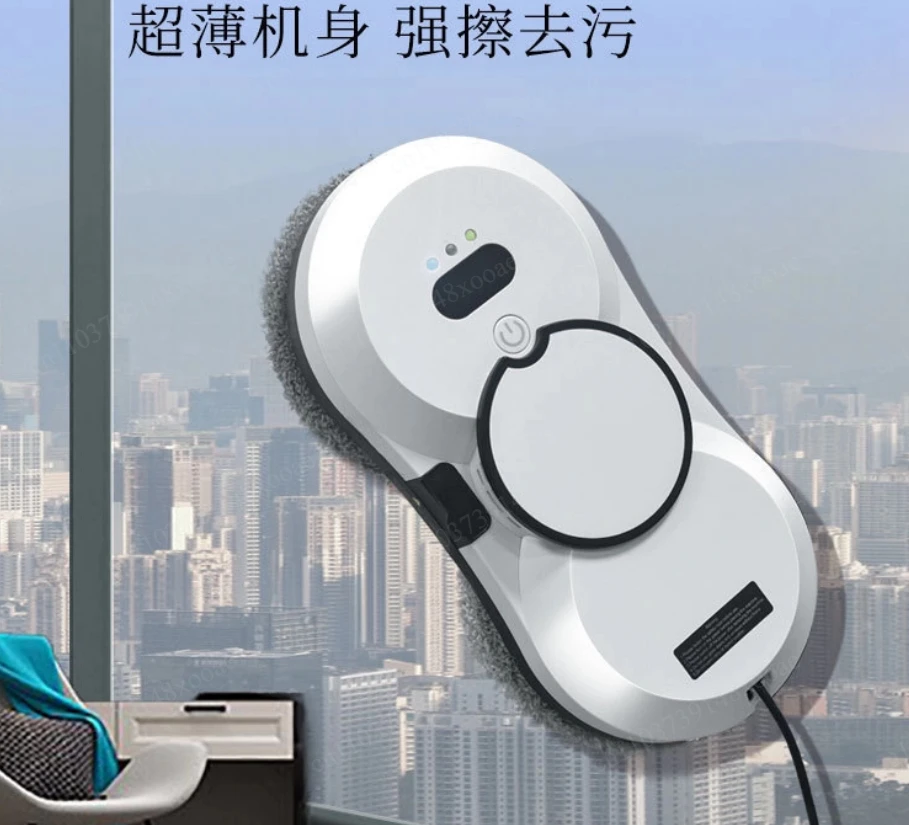Window cleaning High-rise window cleaning Remote control intelligent automatic water spray glass cleaning 110V