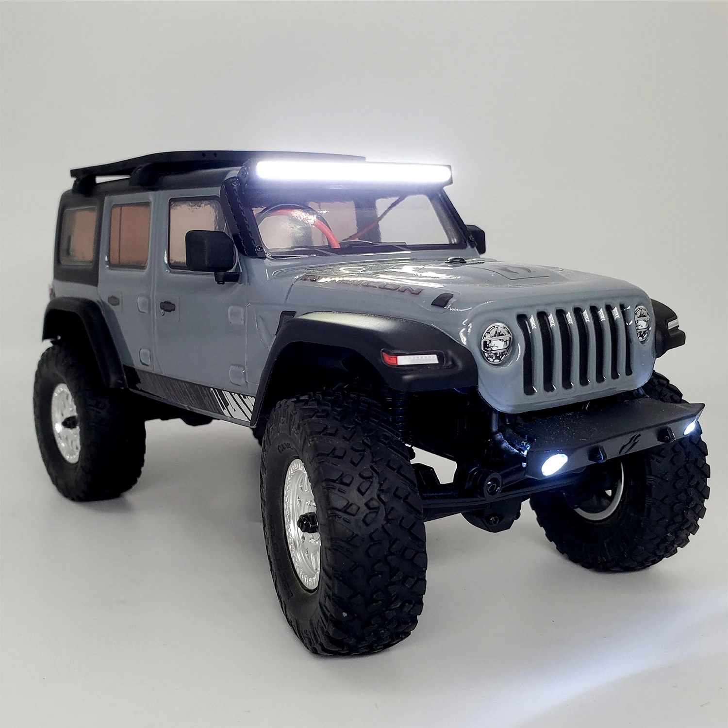 SCX24 Lens Rearview Mirror For 1/24 RC Crawler Car Axial SCX 24 AXI00005 Gladiator AXI00002 90081 JEEP Wrangler Upgrade Parts - Image 4