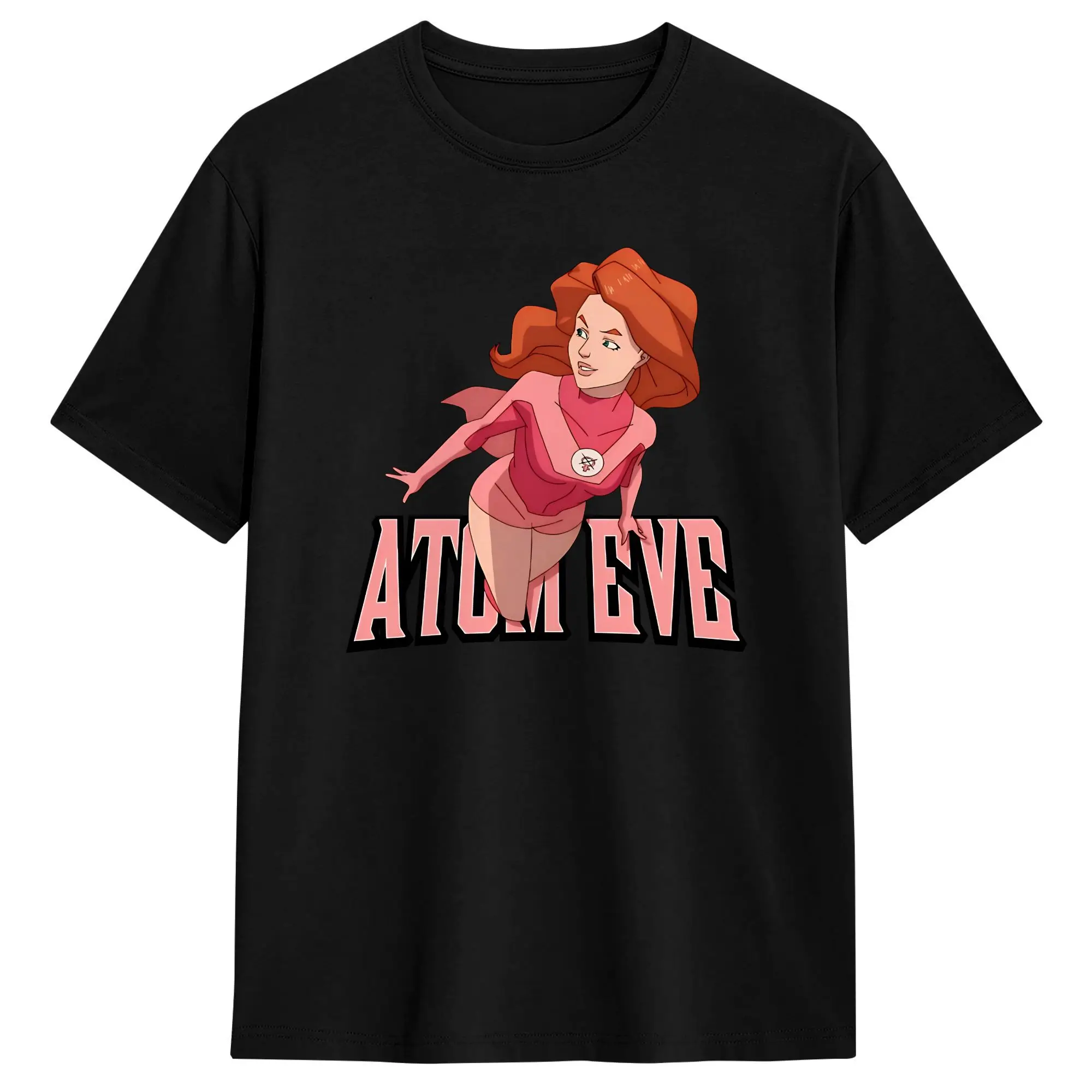 atom eve 6107780035.3078 T-Shirt Men  Streetwear T Shirts Summer Round Neck Fashion Tees Custom DIY Oversized Clothing