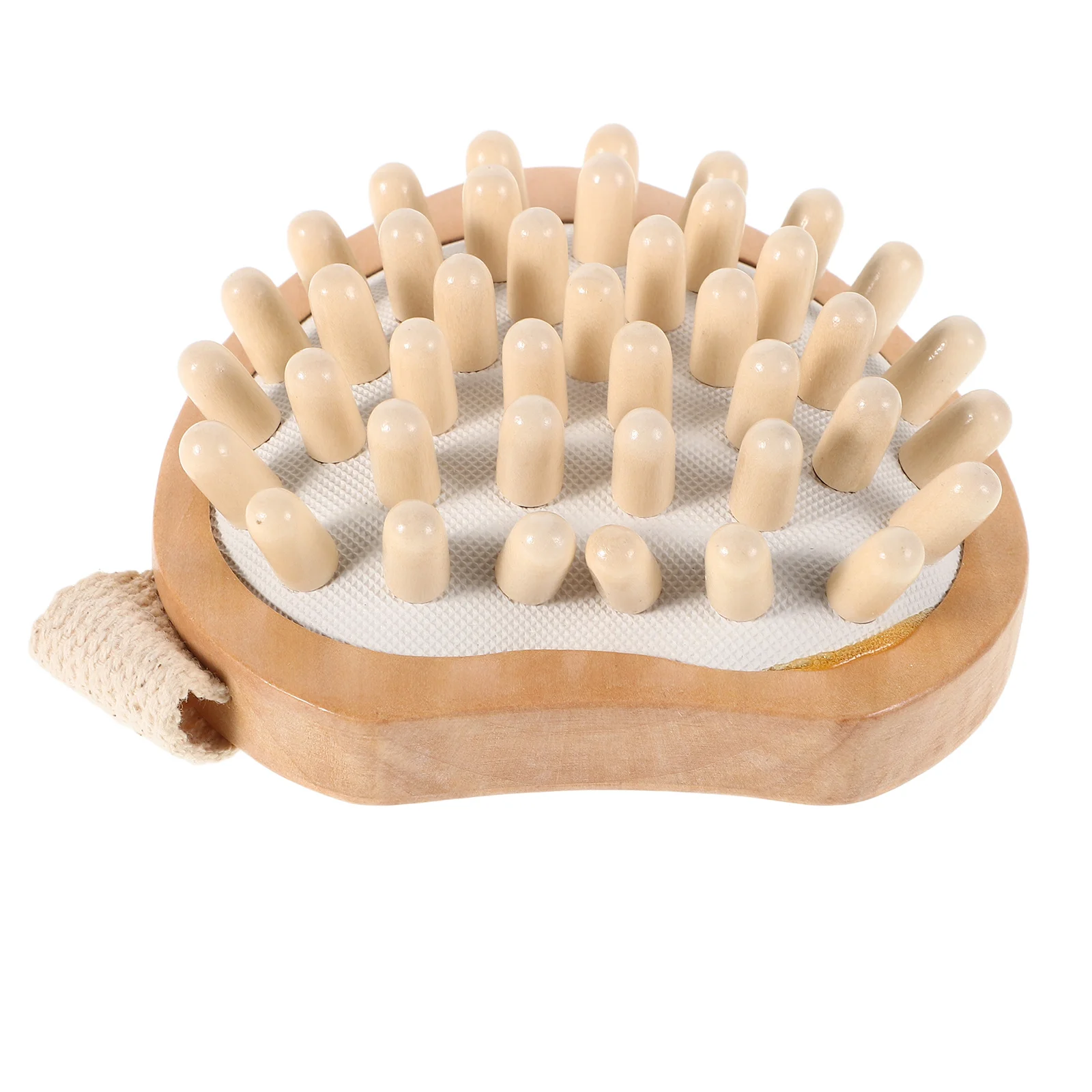 

Ручной деревянный массажер для шеи для точечного снятия напряжения, массажный ролик из натурального дерева, компактный дизайн для головы, шеи, спины, точечного массажа