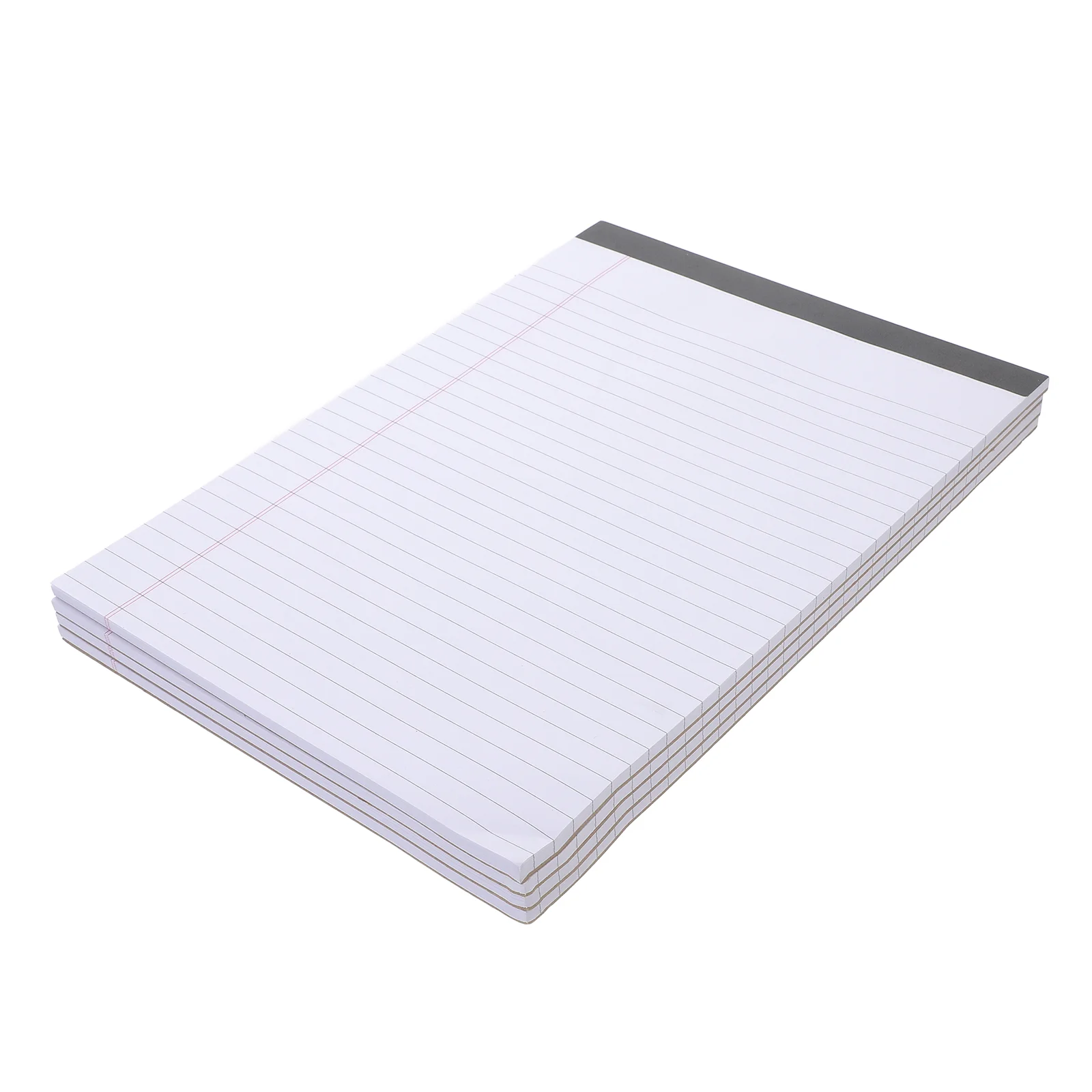 4 Pcs Binder Notebook Take Paper Pocket Notepad Tearable Pads White Small Legal