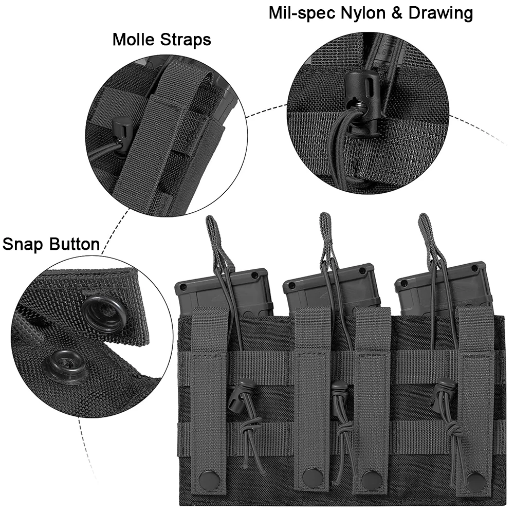 Bolsa Triple Mag con sistema M - Magazine Holder Rack reseña y precio
