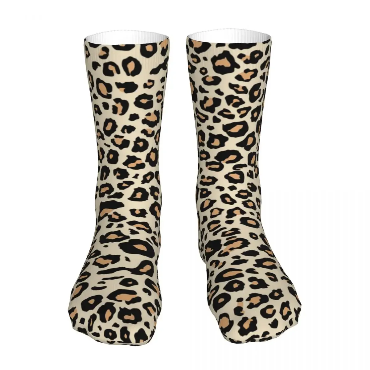 Fashion Socks Men's Women's Novelty Leopard Animal Print Socks Big Cats Spot Graphic Sock Spring Summer Autumn Winter