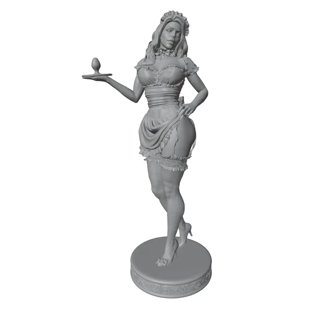 75mm-250mm NSFW Sexy Girl Resin Model Kits GK Miniature 3D Printed Gray Model Figurine DIY Doll Model Unassembled And Unpainted