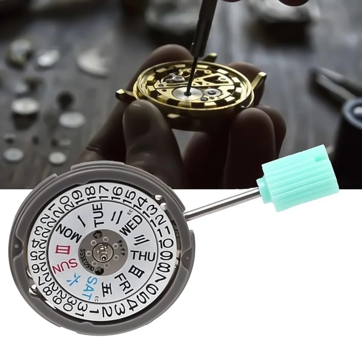 NH06 Mechaniczne zegarki z mechanizmem automatycznym Mechanizm samoczynnej jazdy Instrumenty Wysokiej jakości zamienne części naprawcze