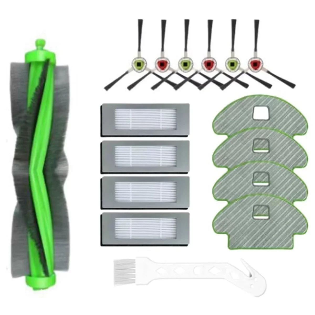 NUEVA LISTA ~ Para Combo 110 113 R113840 R Robot Aspirador Cepillo Lateral Principal Filtro Hepa Paño de Mopa Piezas de Repuesto