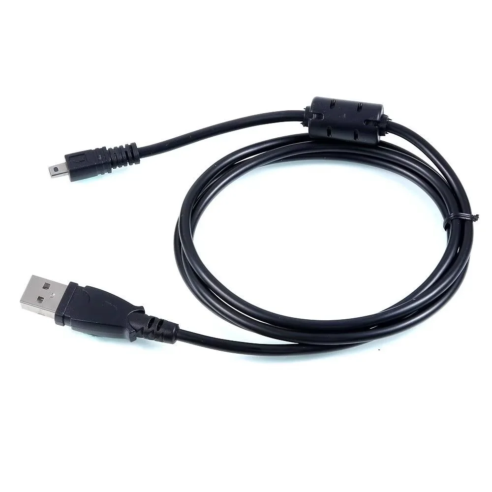 8pin USB PC Charger Data SYNC Cable Cord Lead For Casio Exilim EX-ZS5 s ZS5bk Camera