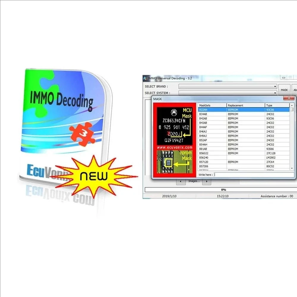 Hot EcuVonix 3.2 IMMO Universal Decoding V3.2 and IMMO SERVICE TOOL V1.2 Remove IMMO Off with Keygen Unlimited Crack