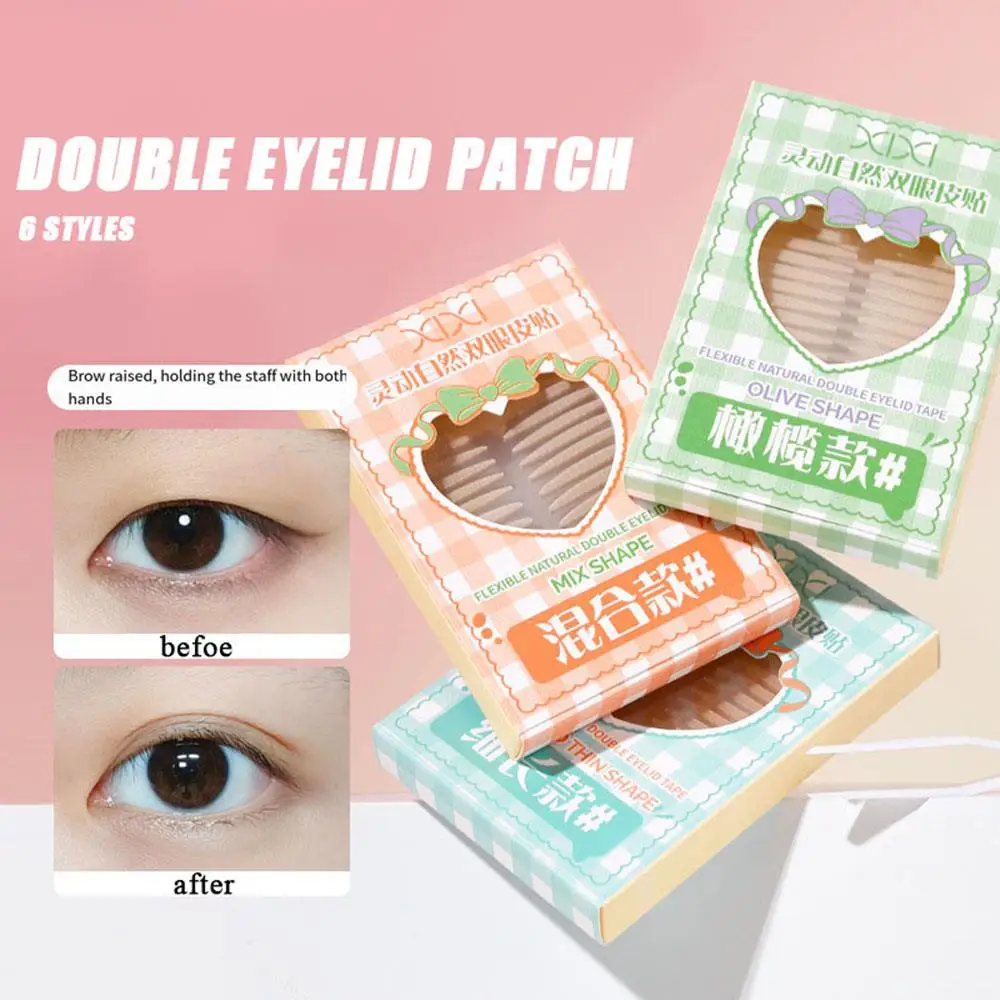 Autocollant Invisible Double paupière en dentelle, 1 sac, Patch Double paupière, outil de maquillage, autocollant pour les yeux utile, fournitures pour femmes, Pasters multi-formes