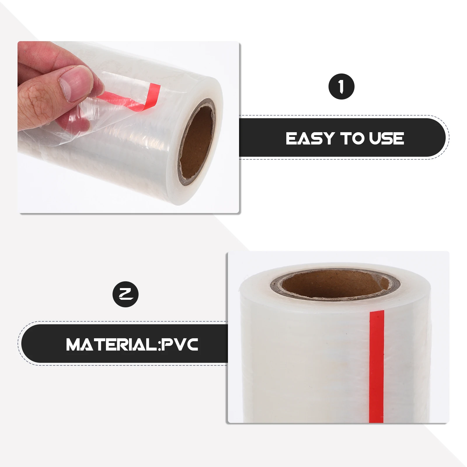 2 Rolls Shoe Film Disposable Covers Non Slip Waterproof Peel Off Shoe Sole Protector for Shoes Use in Home Office Indoors