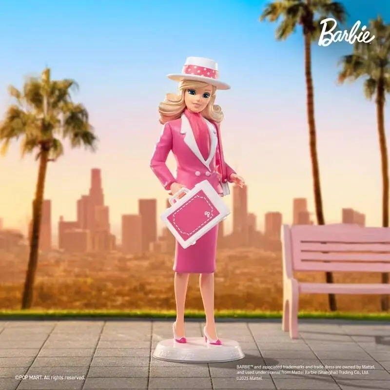 

POPMART Barbie Fashion Series Blind Box Collectible Dolls Trendy Figurines Desktop Ornaments Surprise Gift For Girls Kids Toys