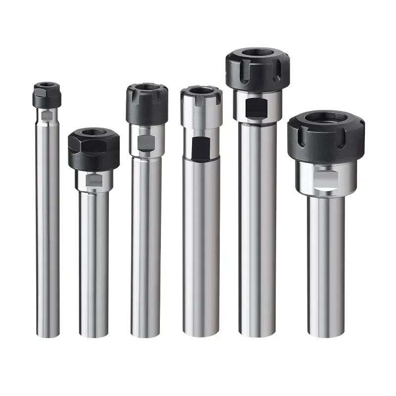 NEW C8 ER ER8ER11 Extended Tool Frame CNC Lathe Fixture Tool Shank Engraving Machine Straight Shank Extension Rod High Precision