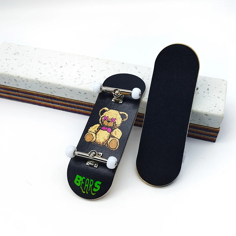 Fingerboard 32MM maple bearing wheel professional fingertip skateboard youth novelty creative toy gift