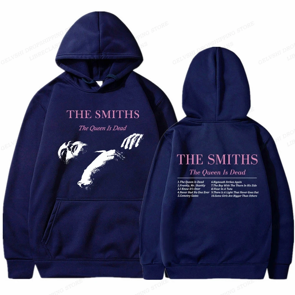 Men Fashion Hoodies Y2k Sweatshirts Women Sweats Rock Band Hoodies Boy Coats Sportwear Tracksuits Punk The Smiths Hoodies