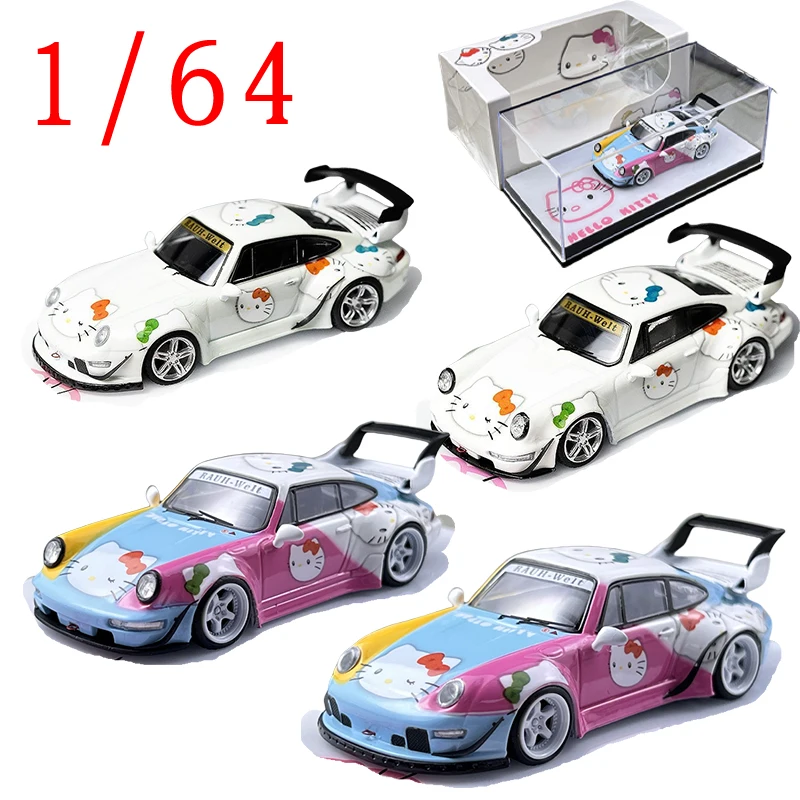 

Литой пламя в масштабе 1/64 Porsche RWB 964 993 Модель спортивного автомобиля из сплава Porsche RWB 964 993 Модель игрушечного автомобиля Коллекционный предмет дисплея
