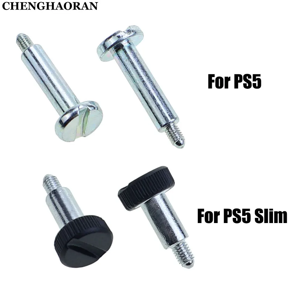 

2pcs For Ps5 Slim Console Bracket Base Fixing Screws ﻿For PS5 Replacement Base Screws Vertical Stand Bottom Screw Repair Kit
