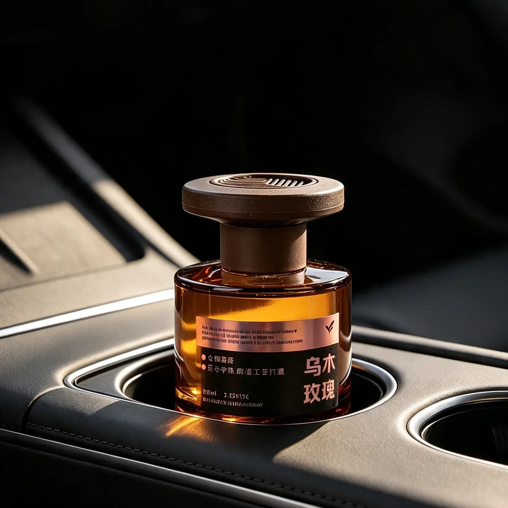 Air Freshener Chinese Style Mountain View Car Diffuser Perfume Luxury Scent Car Interior Decor Home Dual Use