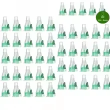 100PCS Insulin Pen Tips 31G 32G 4/5/6/8mm Ultra Thin Painless Disposable Diabetic Injection Needles for Blood Glucose Care