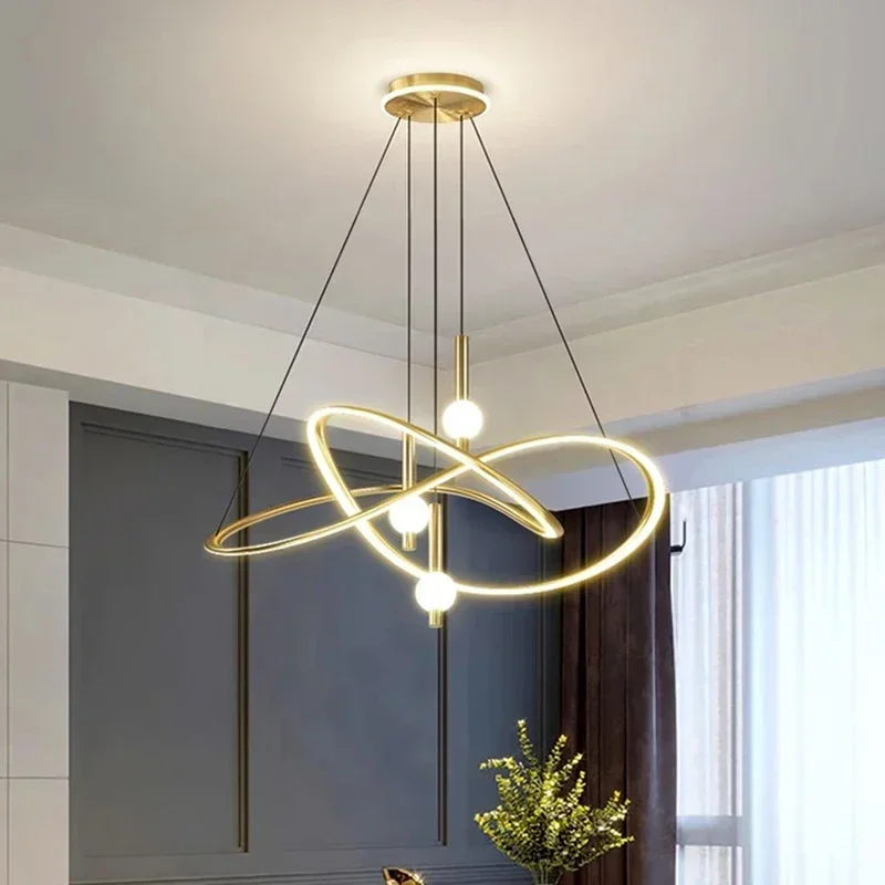 Luxury Creative LED Pendant Light Nordic Modern Decor Chandeliers Living Dining Room Bedroom Lighting Fixtures