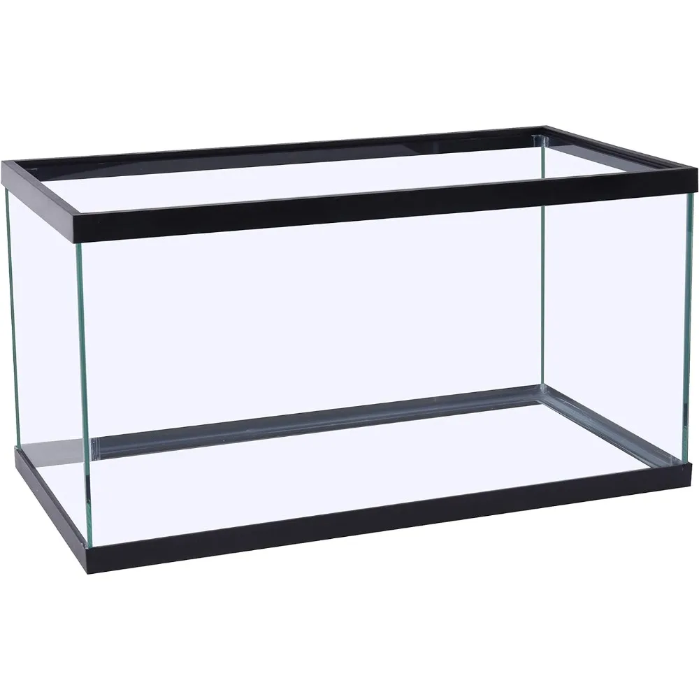 Fishbowl Assorted Color Fish Aquarium Rectangular Fish Tank Glass Aquarium 29 Gallons Aquatic Pet Supplies Products Home Garden