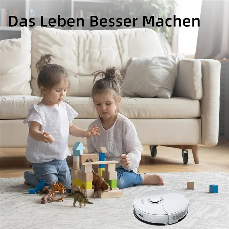 

-FDDT Parts For Roborock S8 Pro Ultra Robot Vacuum Cleaner With Main Brushes, Wipes, Filters, Side Brushes