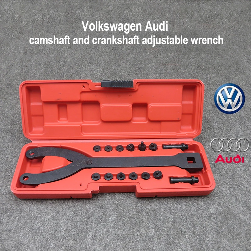 

1/2 Inch 15Pc Variable Pin Spanner Wrench Automobile Tool Adjustable Fan Clutch Pully Holder Remover Kit