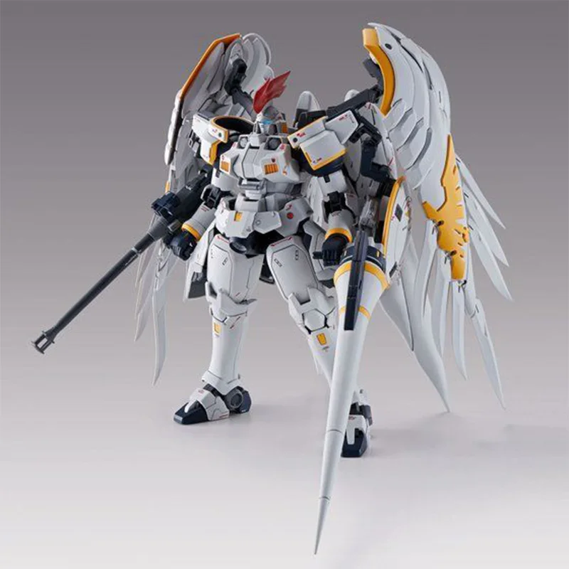 

Bandai Gundam Model Kit Anime Figure PB MG 1/100 Tallgeese Action Figures Endless Waltz Collectible Toys Gifts for Kids Original