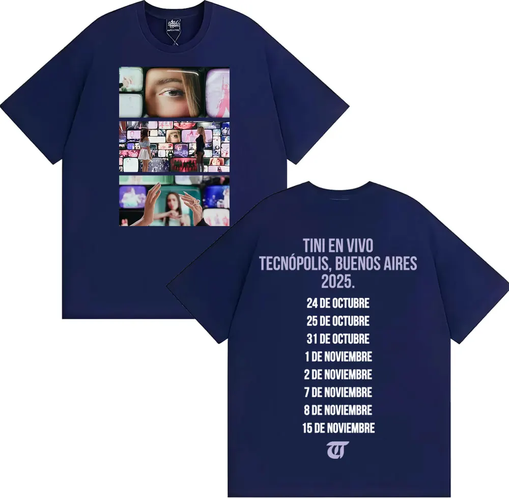 تي شيرت تيني ستوسيل فودركو 2025 ألبوم غلاف تي شيرت للرجال والنساء موضة الهيب هوب ملابس الشارع الشهير تي شيرت قطني مريح كبير الحجم #2